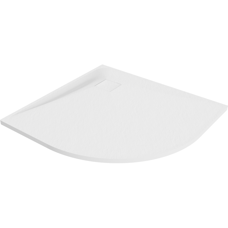Mexen Bert Duschwanne halbrund SMC 80 x 80 cm, weiß - 4KR108080