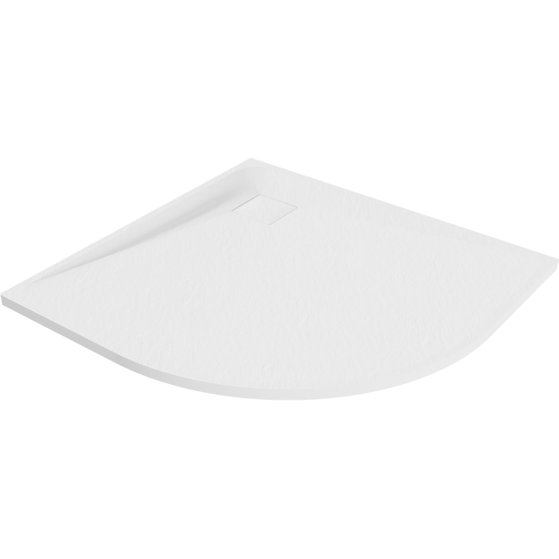 Mexen Bert Duschwanne halbkreisförmig SMC 90 x 90 cm, weiß - 4KR109090