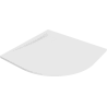 Mexen Bert Duschwanne halbkreisförmig SMC 90 x 90 cm, weiß - 4KR109090
