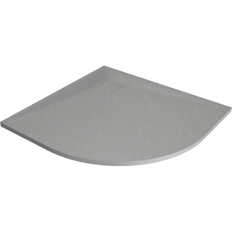 Mexen Bert Halbrund-Duschwanne SMC 80 x 80 cm, grau - 4KR618080