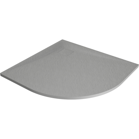 Mexen Bert Halbrund-Duschwanne SMC 80 x 80 cm, grau - 4KR618080