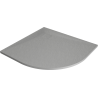 Mexen Bert Halbrund-Duschwanne SMC 80 x 80 cm, grau - 4KR618080