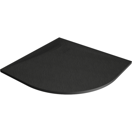 Mexen Bert Halbkreis-Duschwanne SMC 90 x 90 cm, schwarz - 4KR709090