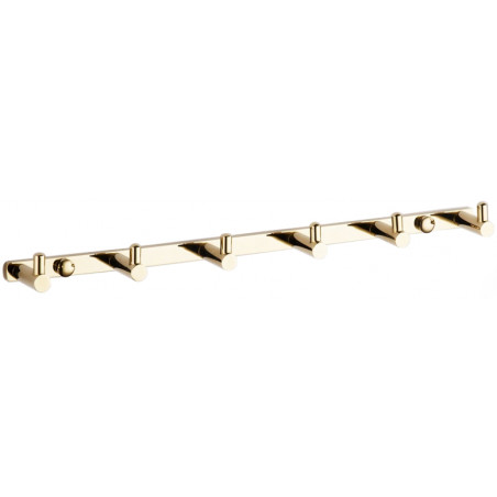 Mexen Handtuchhaken mit sechs Halterungen, gold - 709166-50
