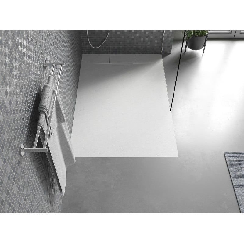 Mexen Otto rechteckige Duschwanne SMC 130 x 80 cm, weiß - 4N108013