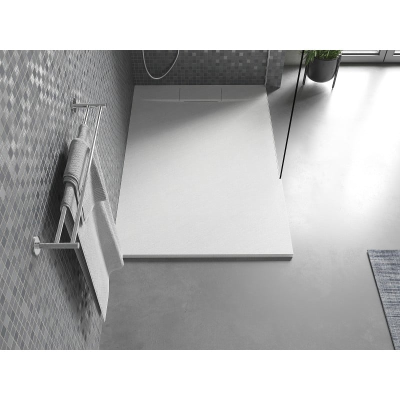 Mexen Otto rechteckige Duschwanne SMC 140 x 80 cm, weiß - 4N108014