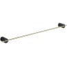 Mexen Aron Handtuchhalter, schwarz/gold - 7088124-57