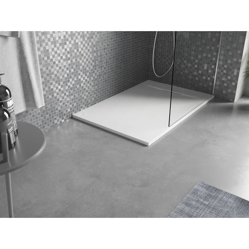 Mexen Otto rechteckige Duschwanne SMC 100 x 90 cm, weiß - 4N109010