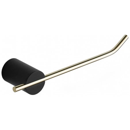 Mexen Aron Toilettenpapierhalter, schwarz/gold - 7088133-57
