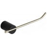Mexen Aron Toilettenpapierhalter, schwarz/gold - 7088133-57