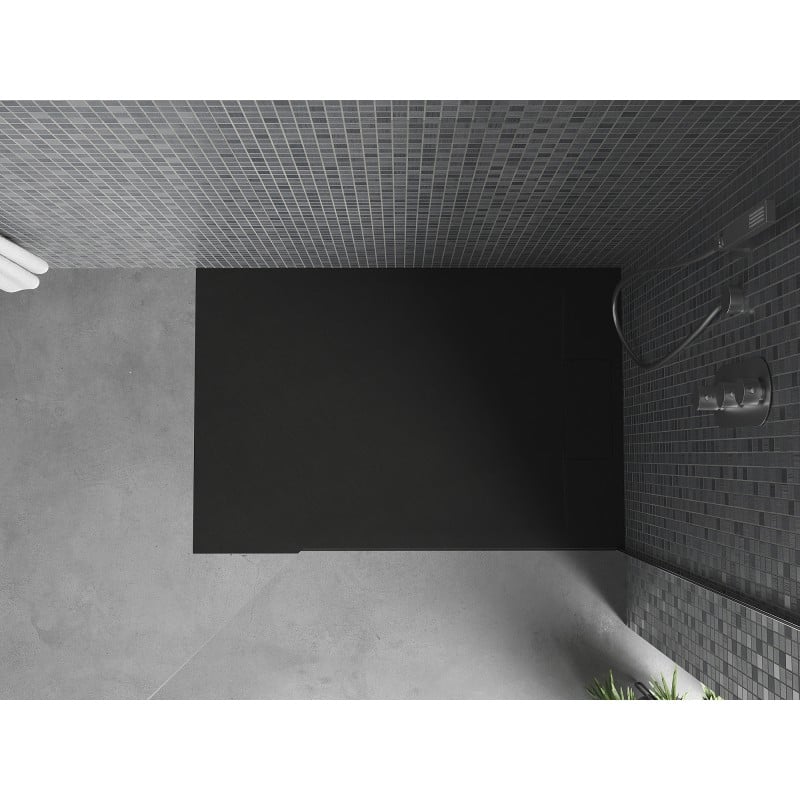 Mexen Otto rechteckige Duschwanne SMC 100 x 90 cm, schwarz - 4N709010
