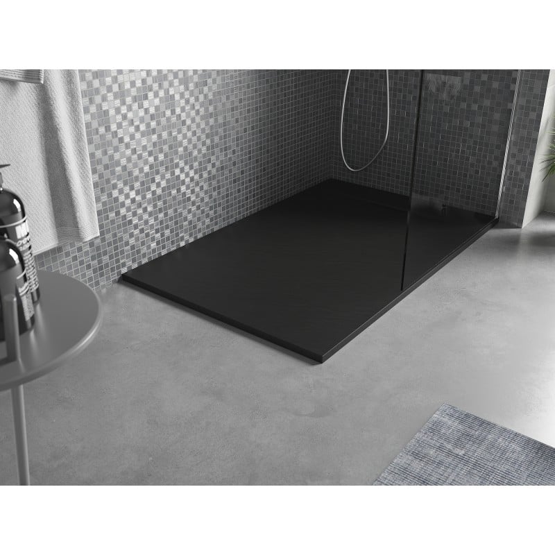 Mexen Otto rechteckige Duschwanne SMC 130 x 90 cm, schwarz - 4N709013