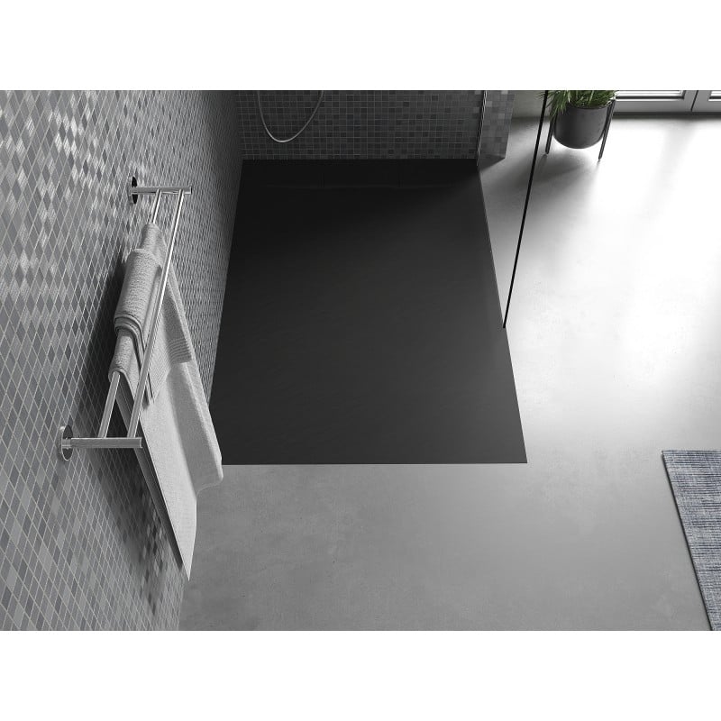 Mexen Otto rechteckige Duschwanne SMC 140 x 90 cm, schwarz - 4N709014