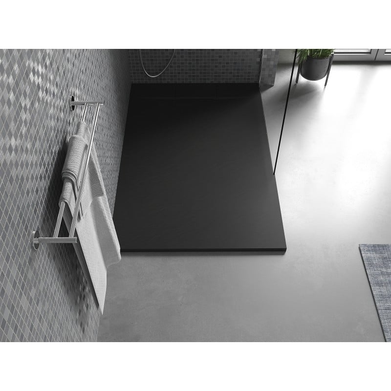 Mexen Otto rechteckige Duschwanne SMC 140 x 90 cm, schwarz - 4N709014