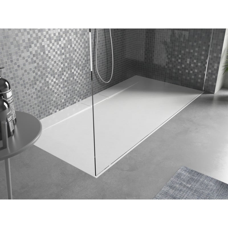 Mexen Egon rechteckige Duschwanne SMC 180 x 80 cm, weiß - 4R108018