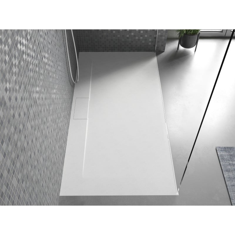 Mexen Egon rechteckige Duschwanne SMC 180 x 80 cm, weiß - 4R108018