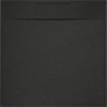 Mexen Otto quadratische Duschwanne SMC 80 x 80 cm, schwarz - 4N708080