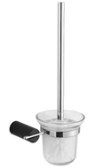 Mexen Aron Toilettenbürste, schwarz/chrom - 7088150-07