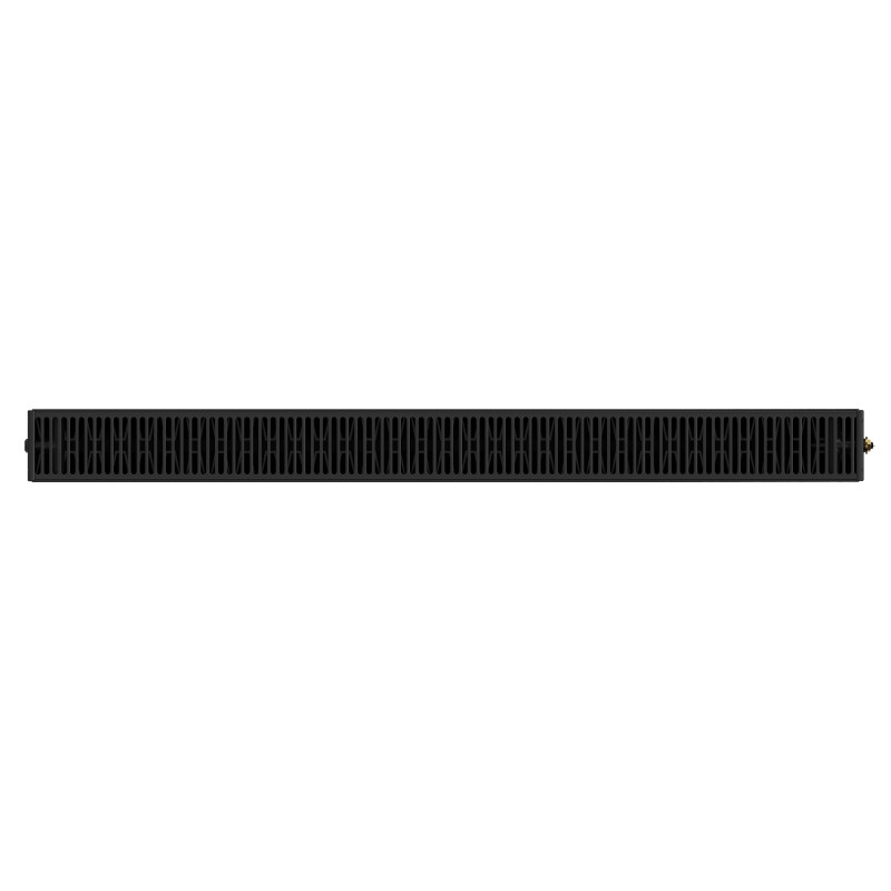 Mexen CCF22 Flat Flachheizkörper 300 x 1400 mm, mittlerer unterer Anschluss, 1261 W, schwarz - W6C22F-030-140-70