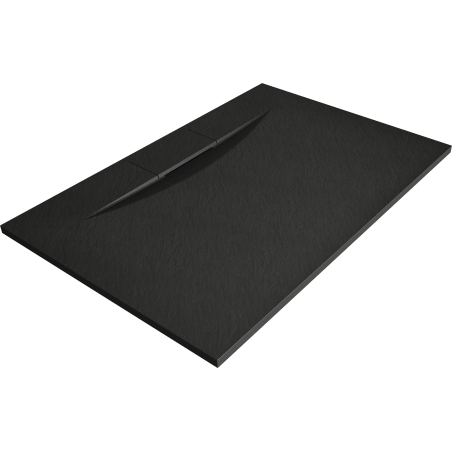 Mexen Egon rechteckige Duschwanne SMC 100 x 80 cm, schwarz - 4R708010