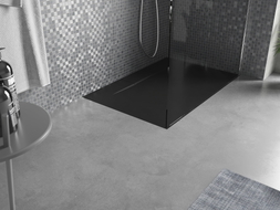 Mexen Egon rechteckige Duschwanne SMC 100 x 80 cm, schwarz - 4R708010