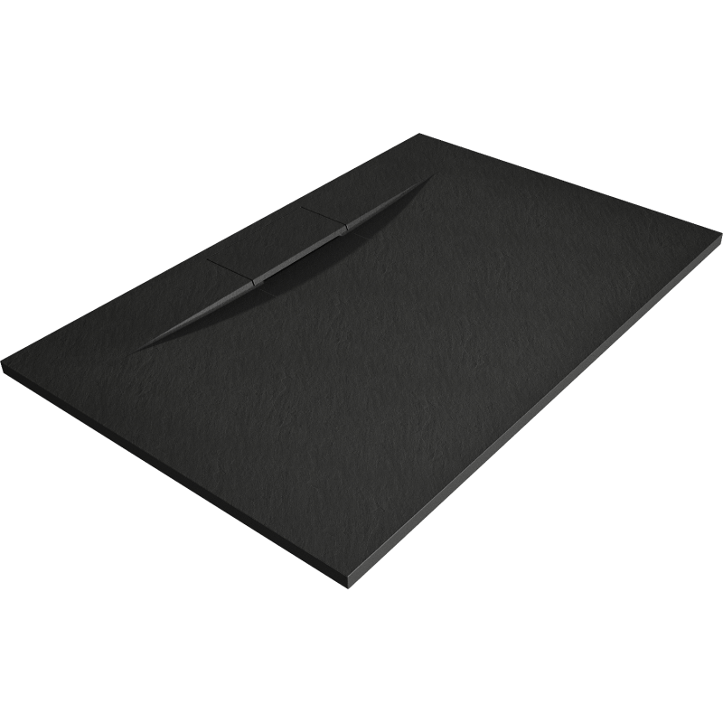 Mexen Egon rechteckige Duschwanne SMC 150 x 80 cm, schwarz - 4R708015