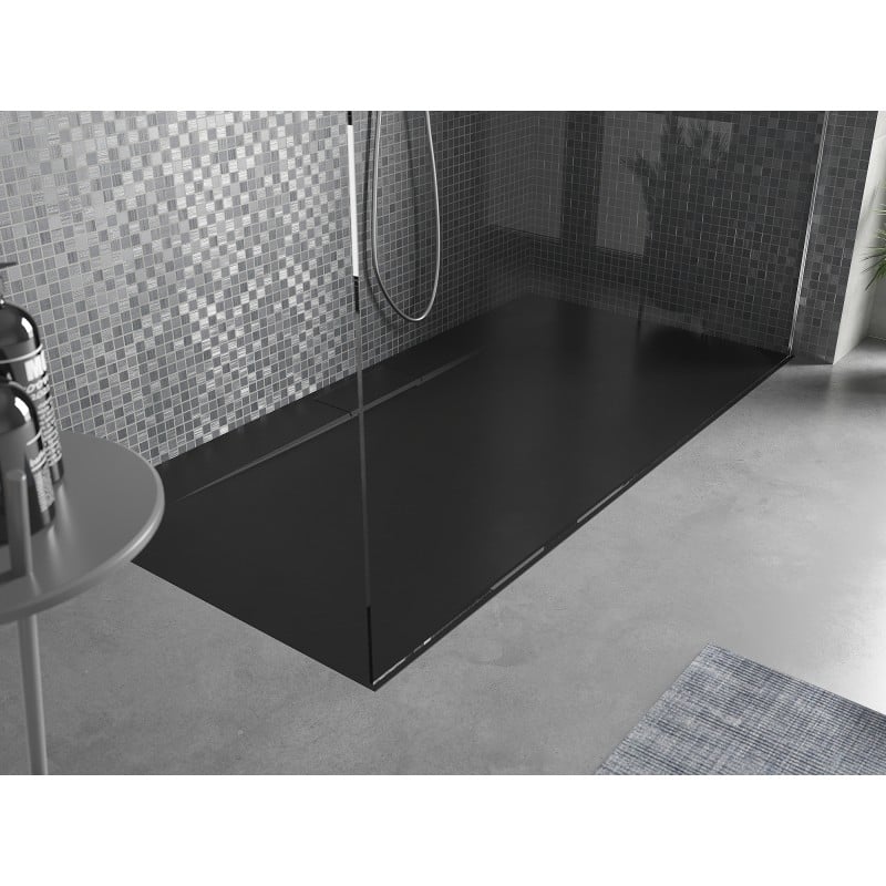 Mexen Egon rechteckige Duschwanne SMC 160 x 80 cm, schwarz - 4R708016