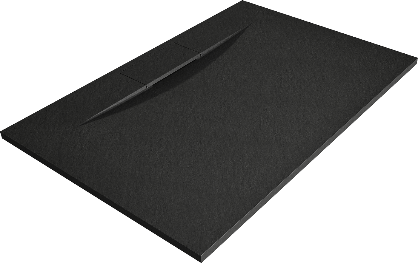 Mexen Egon rechteckige SMC Duschwanne 100 x 90 cm, schwarz - 4R709010