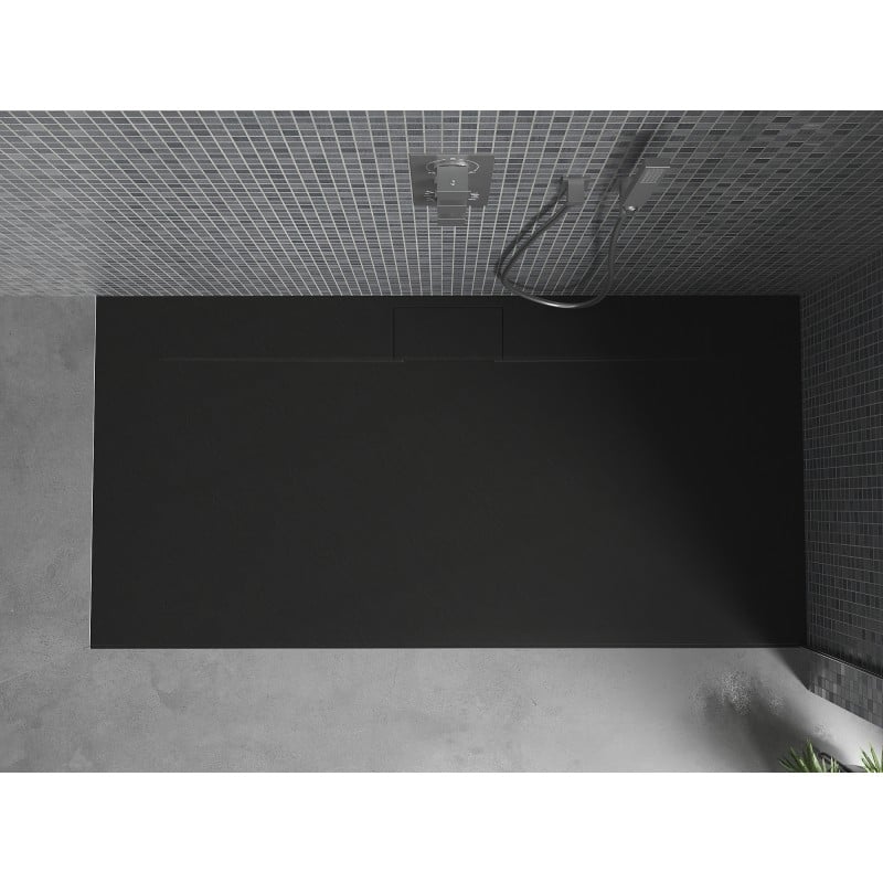 Mexen Egon rechteckige Duschwanne SMC 170 x 90 cm, schwarz - 4R709017