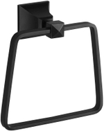 Mexen Dalia Handtuchhalter, schwarz - 7017332-70