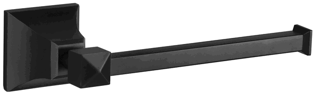 Mexen Dalia Toilettenpapierhalter, schwarz - 70173333-70