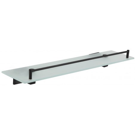 Mexen Dalia hängendes Glasregal, schwarz - 7017337-70