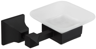 Mexen Dalia Seifenschale, schwarz - 7017339-70