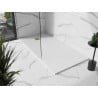 Mexen Stone+ rechteckige Verbund-Duschwanne 180 x 90 cm, weiß, goldene Abdeckung - 44109018-G