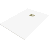 Mexen Stone+ Rechteckige Verbund-Duschwanne 100 x 90 cm, weiß, goldene Abdeckung - 44109010-G