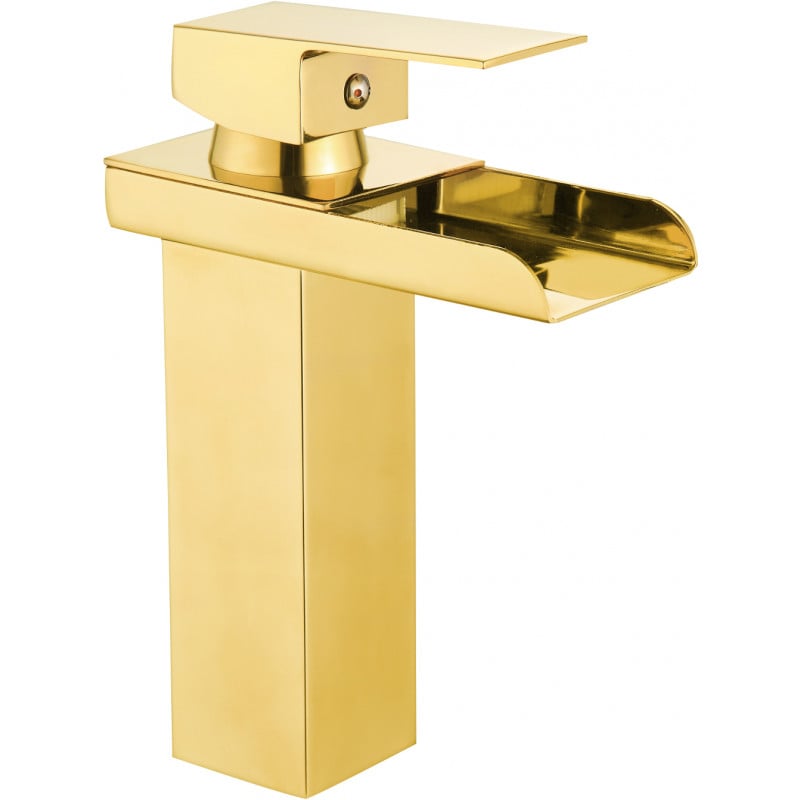 Mexen Hydra Waschtischarmatur, gold - 744900-50