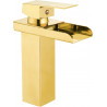 Mexen Hydra Waschtischarmatur, gold - 744900-50