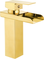 Mexen Hydra Waschtischarmatur, gold - 744900-50
