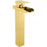 Mexen Hydra hoher Waschbeckenhahn, gold - 744910-50