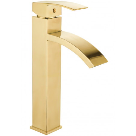 Mexen Libra hoher Waschtischarmatur, gold - 745110-50