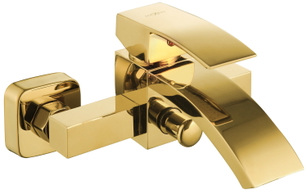 Mexen Libra Badewannenarmatur, gold - 745130-50