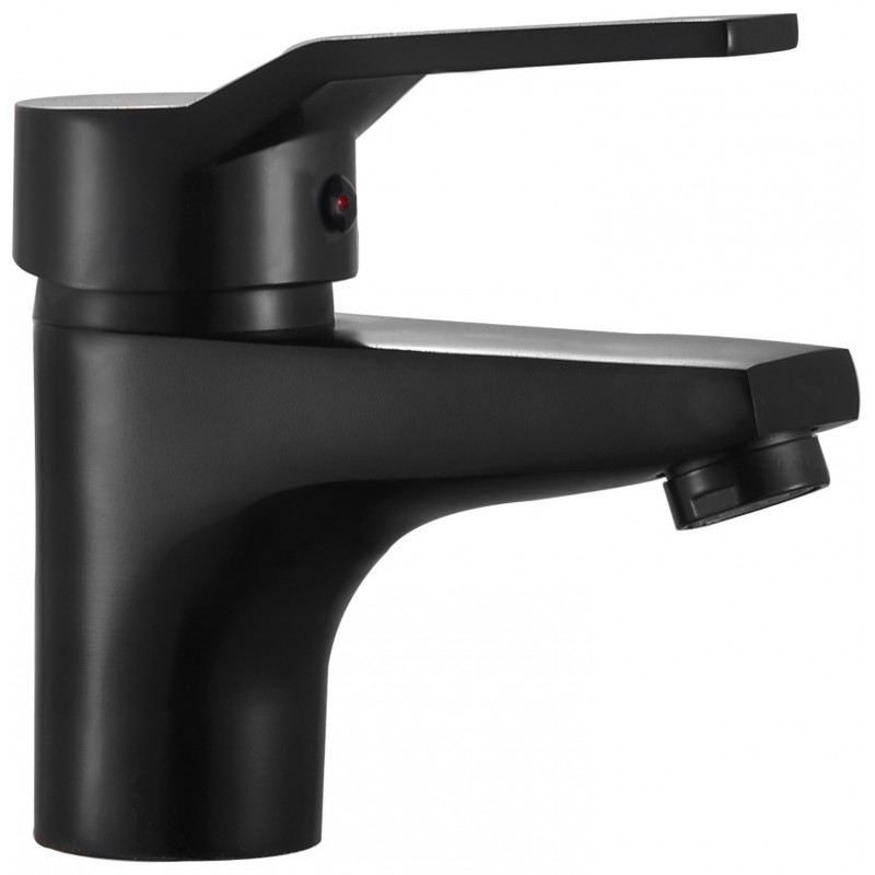 Mexen Caro Waschbeckenarmatur, schwarz - 746600-70