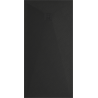 Mexen Stone+ rechteckige Verbund-Duschwanne 180 x 90 cm, schwarz, schwarze Abdeckung - 44709018-B