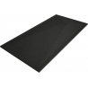 Mexen Stone+ rechteckige Mineral-komposit-Duschwanne 160 x 80 cm, schwarz, schwarze Abdeckung - 44708016-B