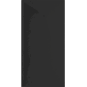 Mexen Stone+ Duschwanne rechteckig 200 x 80 cm, schwarz, schwarze Abdeckung - 44708020-B