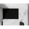 Mexen Stone+ rechteckige Komposit-Duschwanne 140 x 70 cm, schwarz, schwarze Abdeckung - 44707014-B