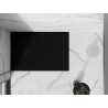Mexen Stone+ Komposit-Duschwanne rechteckig 120 x 70 cm, schwarz, schwarze Abdeckung - 44707012-B