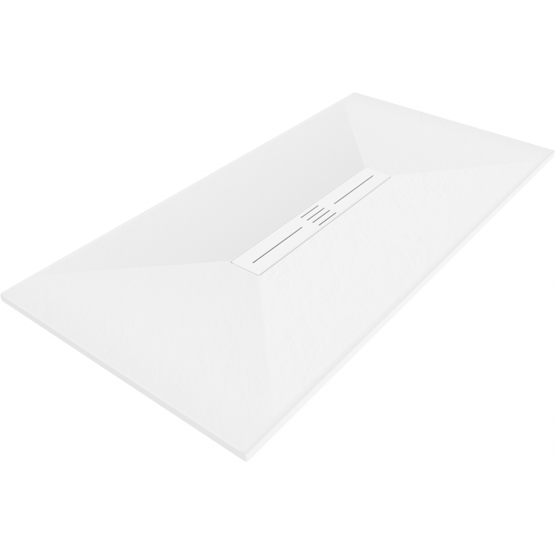 Mexen Toro rechteckige Duschwanne SMC 200 x 70 cm, weiß, weiße Abdeckung - 43107020-W