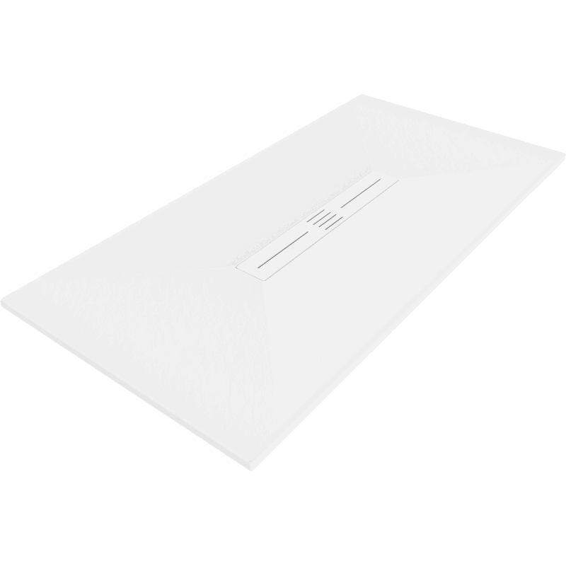 Mexen Toro rechteckige Duschwanne SMC 150 x 90 cm, weiß, weiße Abdeckung - 43109015-W