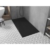 Mexen Toro rechteckige Duschwanne SMC 180 x 90 cm, schwarz, schwarze Abdeckung - 43709018-B